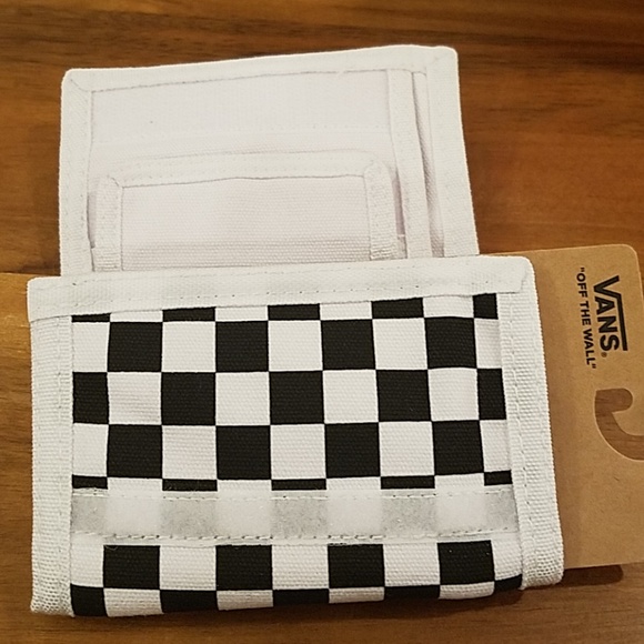 Vans checkerboard black and white wallet - Picture 4 of 4
